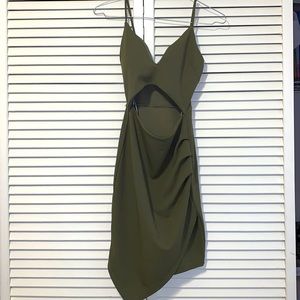 Army Green small pencil Dress